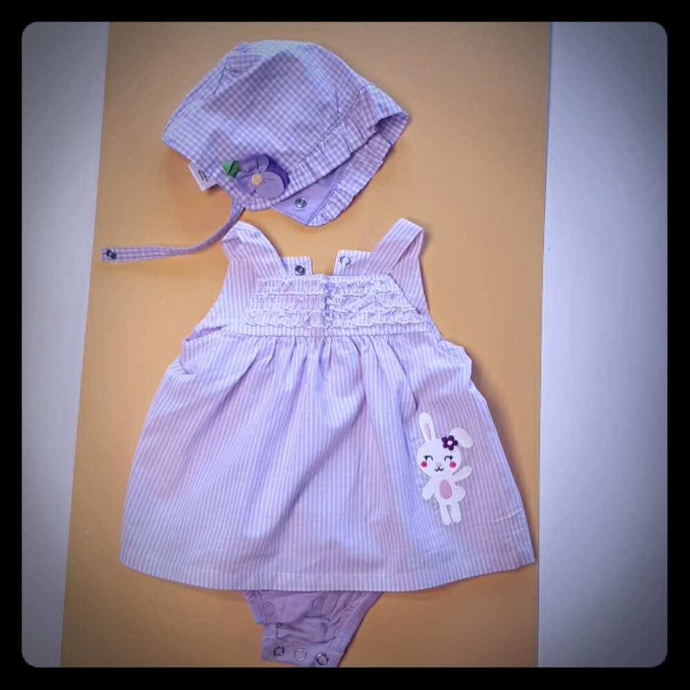 3 month jumper with bonnet. New. Never worn.